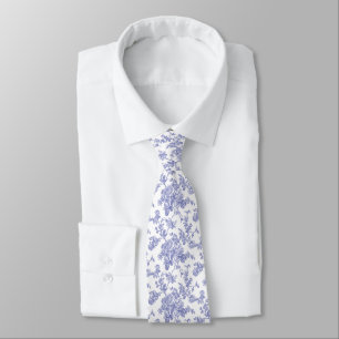 Cravate PixDezines Roses de toile violettes poussiéreuses