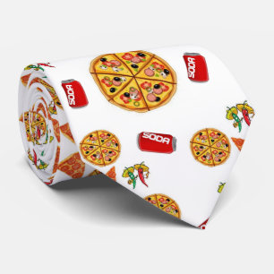 Cravate Pizza Designer Homme