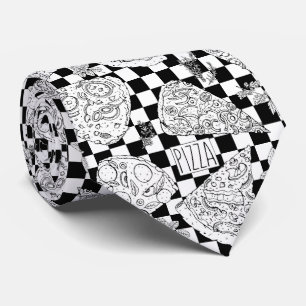 Cravate Pizzeria Italien Restaurant Manager Pizza Motif