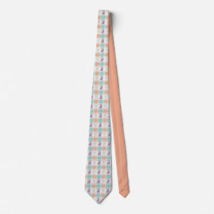 Cravate Plaid à carreaux de Pâques