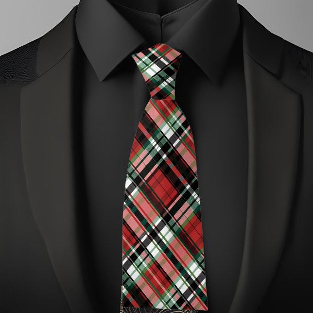 Cravate Plaid d'hiver festif (Créateur téléchargé)