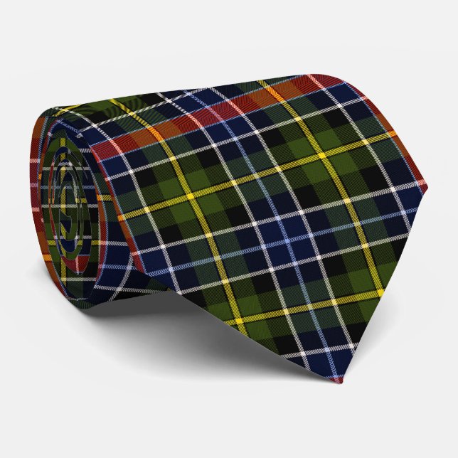 Cravate Plaid Tartan Culloden (Roulé)