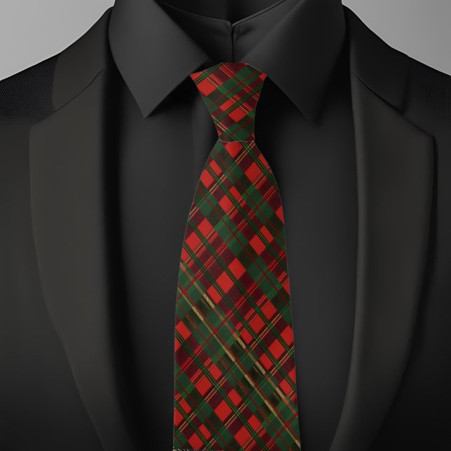 Cravate Plaid Traditionnel de Noël (Créateur téléchargé)