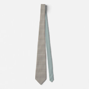 Cravate Plaid vert Brown frais