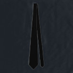 Cravate Plain Black<br><div class="desc">All black neck tie,  simply a must have.</div>
