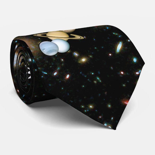 Cravate Planet Pluto WTF! ? Astronomie Geek de science amu (Roulé)