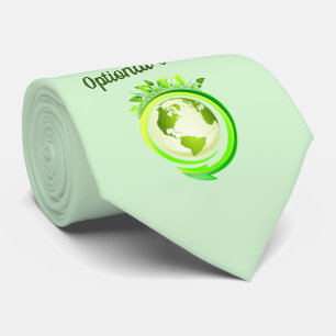 Cravate Planète verte jour des terres