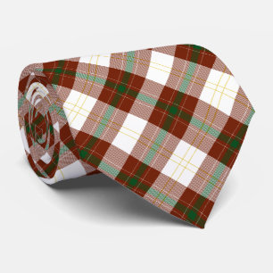 Cravate Plat de vacances rouge, blanc et vert