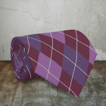 Plum Jacquard et Motif Bourgogne - Elegant Dark