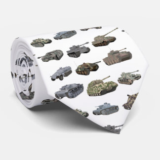 Cravate Plusieurs chars 2ÈME GUERRE MONDIALE allemands
