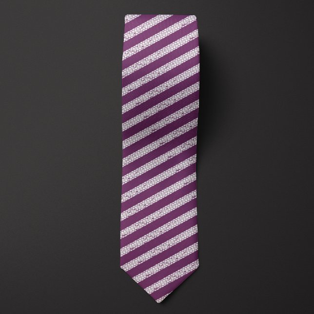 Cravate Pneu de Pneu violet écarté (Créateur téléchargé)