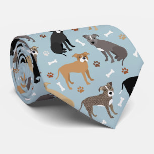 Cravate Poches et os Pitbulles