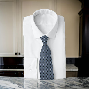 Cravate Points Bleus gris gris gris gris charbon Charbon C