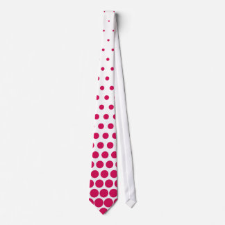 Cravate Pois rouges modernes de Debian