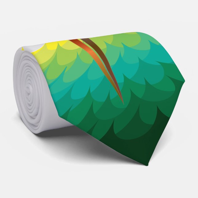 Cravate Poisson Jésus Épée Tie (Roulé)