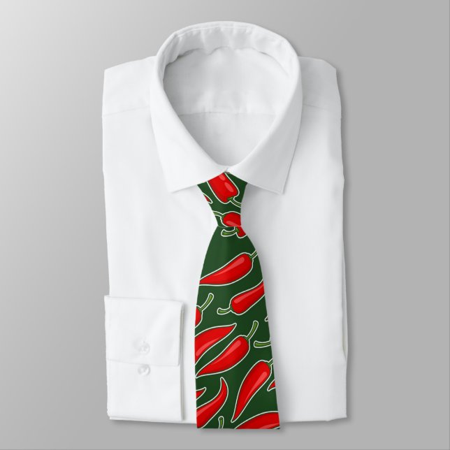 Cravate Poivrons (Attaché)