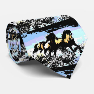 Cravate Pop Art Runses Horses