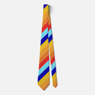 Cravate Pop Art Stripes Bermudes