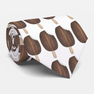 Cravate Pop Popsicle de crème glacée chocolat Imprimer Cra