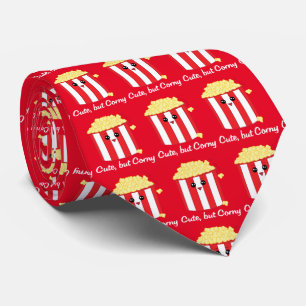 Cravate Popcorn Cute, mais Corny