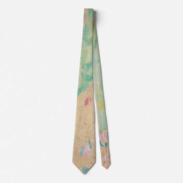 Cravate Portrait d'Amalie Zuckerkandl par Gustav Klimt (Devant)