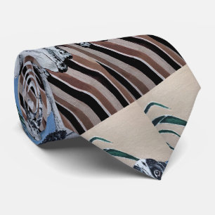 Cravate Portrait de Cocker Peinture espagnole par Alfred F