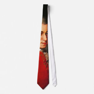 Cravate Portrait de Wolfgang Amadeus Mozart