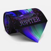 Poster de voyage spatial Jupiter