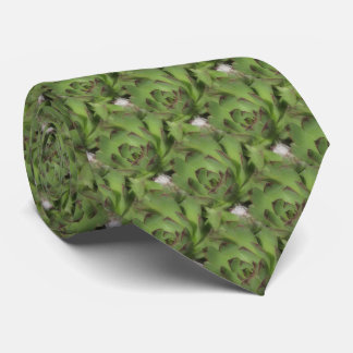 Cravate Poules et poulets Succulents Motif de la nature