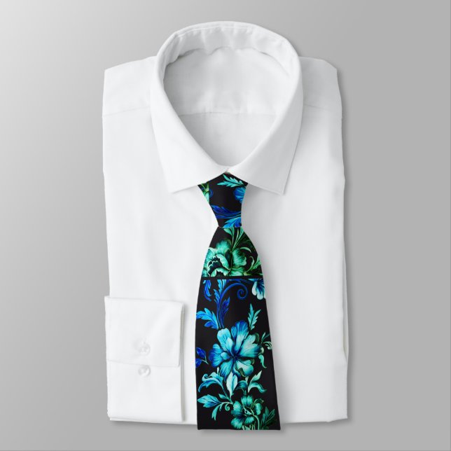 Cravate pour homme bleu marine classique – Élégant (Attaché)