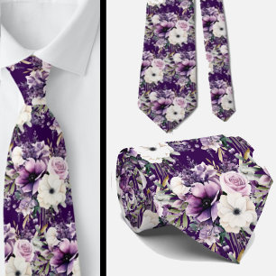 Cravate pour homme Nœud floral pour mariage et é