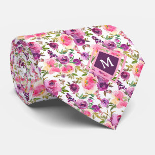 Cravate pour homme Nœud papillon floral pour mar