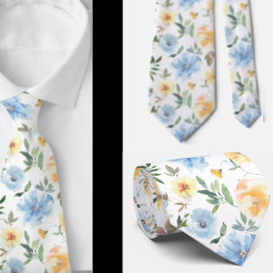 Cravate pour homme Nœud papillon floral pour mar