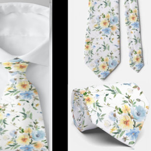 Cravate pour Homme Nœud Papillon Floral pour Mar