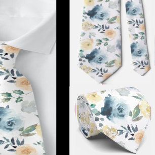 Cravate pour homme Nœud papillon floral pour mar