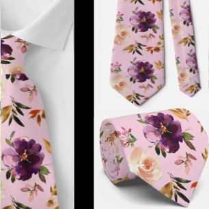 Cravate pour homme Nœud papillon floral pour mar