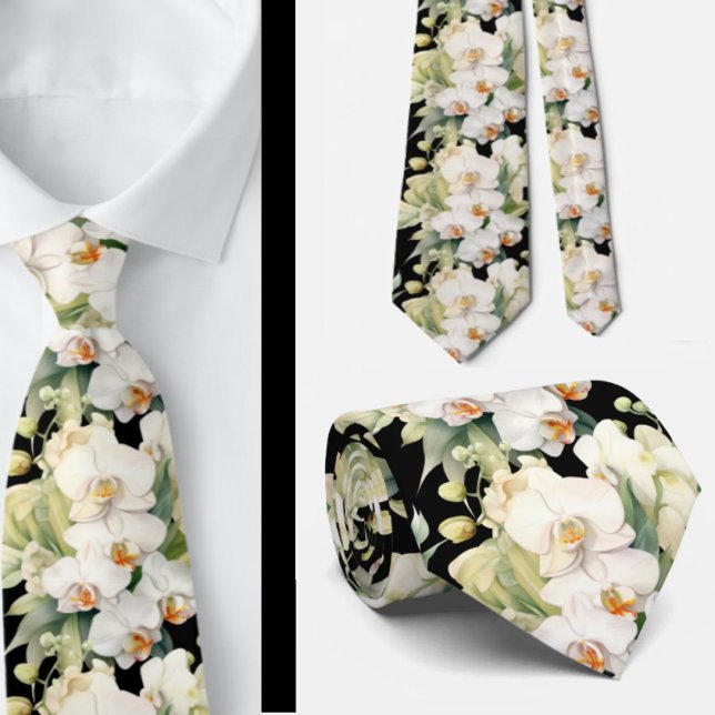 Cravate pour homme | Nœud papillon floral pour mar (Créateur téléchargé)