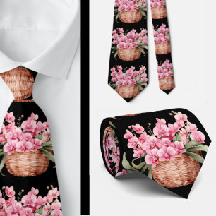 Cravate pour homme   Nœud papillon floral pour mar