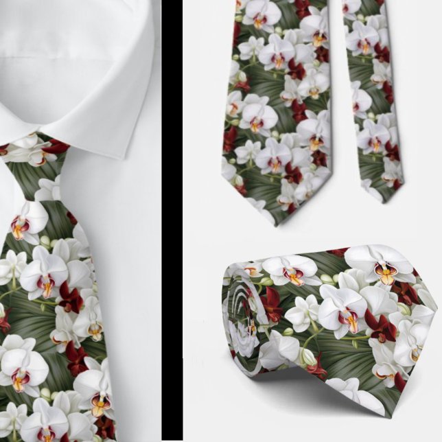 Cravate pour homme | Nœud papillon floral pour mar (Créateur téléchargé)