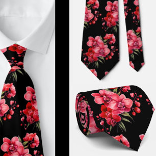 Cravate pour homme Nœud papillon floral pour mar