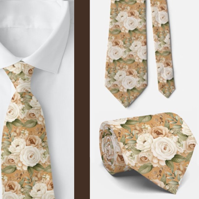 Cravate pour homme | Nœud papillon floral pour mar (Créateur téléchargé)
