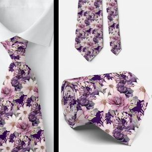 Cravate pour homme Nœud papillon floral pour mar