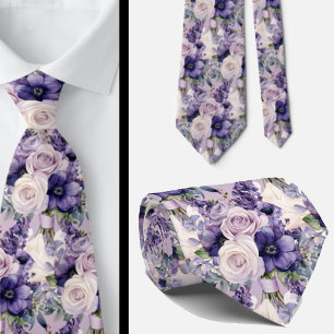 Cravate pour homme Nœud papillon floral pour mar
