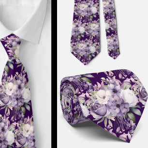 Cravate pour homme Nœud papillon floral pour mar