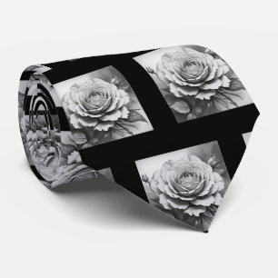Cravate pour homme Nœud papillon floral pour mar