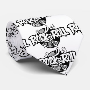 CRAVATE POUR VOTRE HOMME QUI AIME "ROCK AND ROLL"
