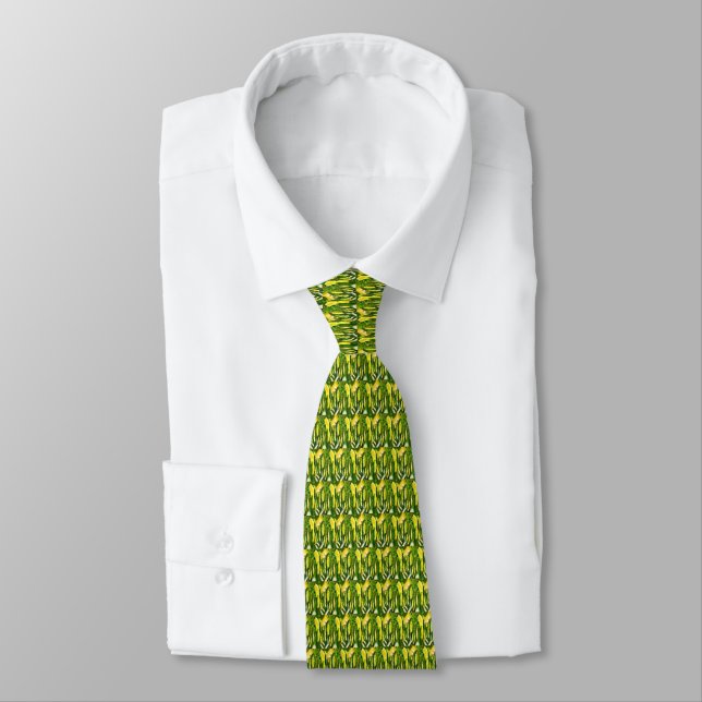 Cravate Power of green (Attaché)