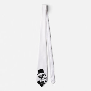Cravate Preacher Skeleton Necktie