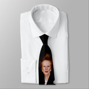 Cravate Premier ministre britannique Margaret Thatcher