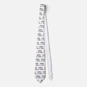 Cravate Prenez à personne le mot pour lui